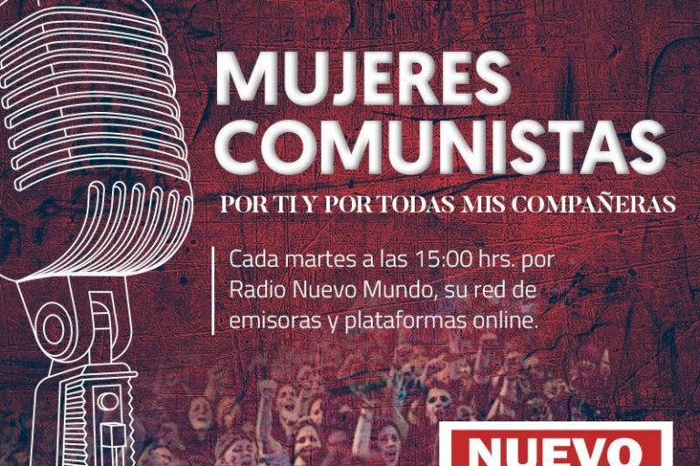 mujeres comunistas logo IG con hora y dia