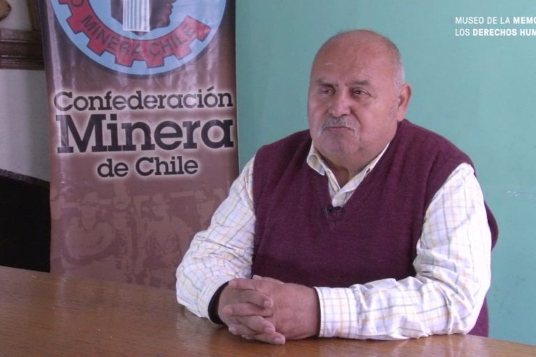 Moisés Labraña confederación Minera de Chile