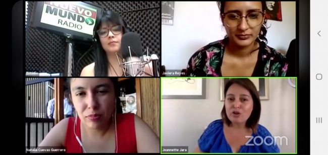 mujeres comunistas cap 10 pantallazo maca javiera reyes jeannette natalia