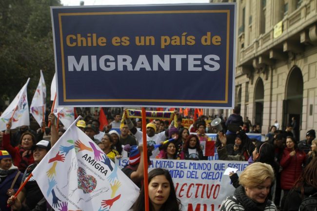 migrantes chile pais de migrantes