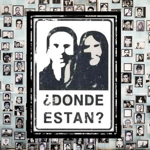 donde estan detenidos desaparecidos cartel hombre mujer