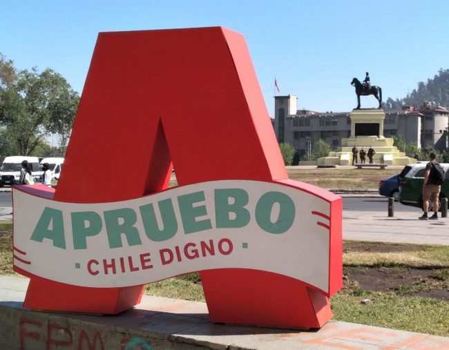 apruebo chile digno A corpórea