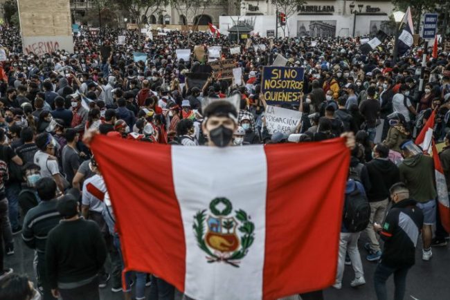 peru protestas manifestaciones