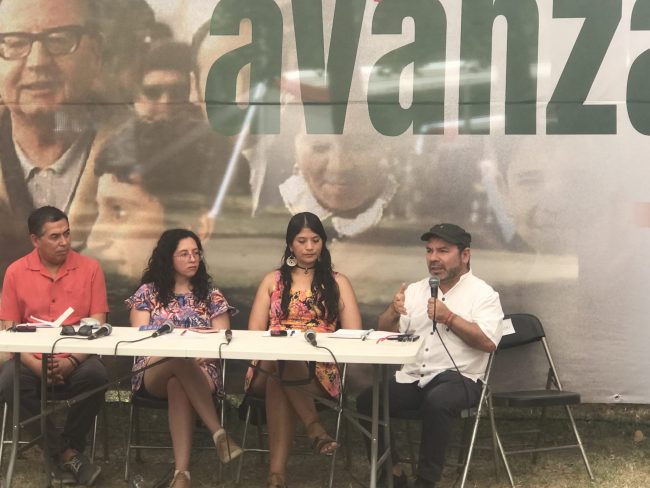 boris barrera habla con gael leo soto ericka ñanco