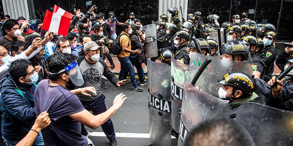 peru protestas represion