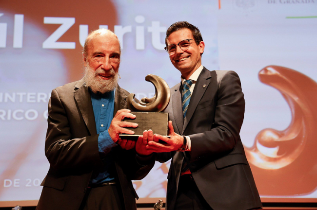 raul zurita premio ciudad de granada garcia lorca