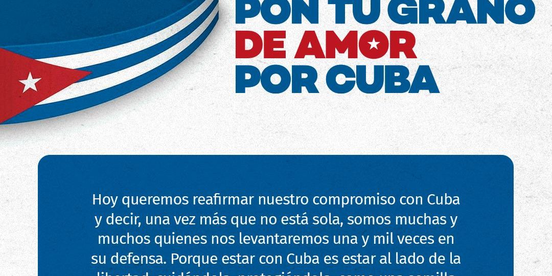 pon tu grano de amor por cuba portada carta mayo 2024